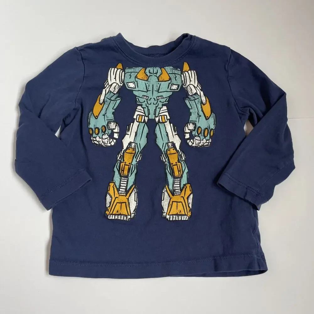 Oshkosh Robot Body Long Sleeved Tee